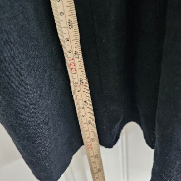 Ava and Viv Dress Womens Size 4X Black Linen Maxi Sleeveless Halter Boho Casual - Picture 6 of 11